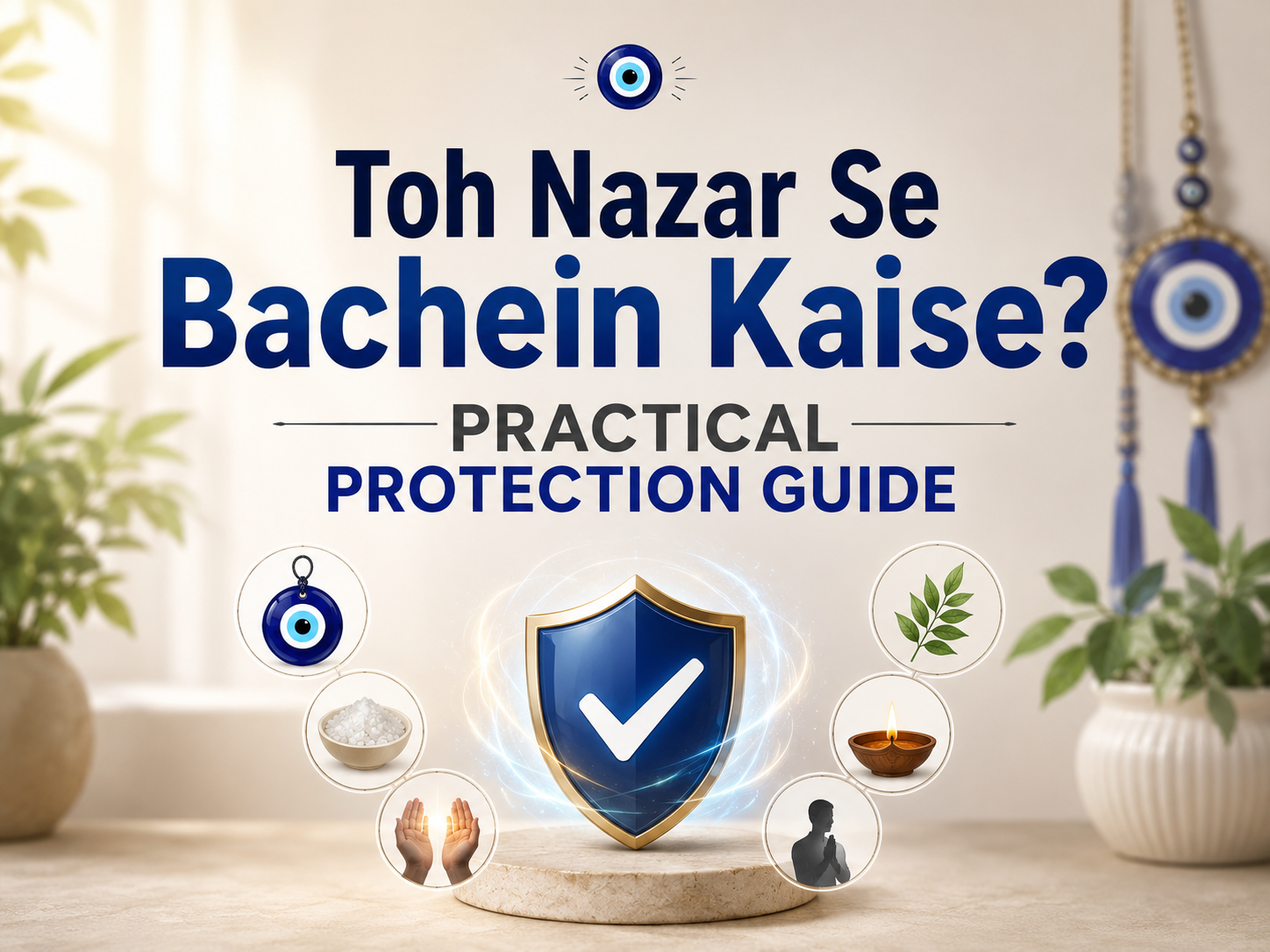Nazar ke baare mein 9 galat beliefs jo bilkul sahi nahi hain – myths vs reality nazar infographic – Suyagya India